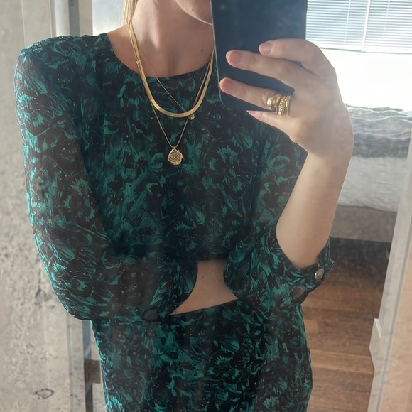 WINTERKATE Silk Maxi Dress ‘S’ - Picture 7 of 11